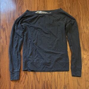 Nike Gray Dri-FIT Long Sleeve Shirt